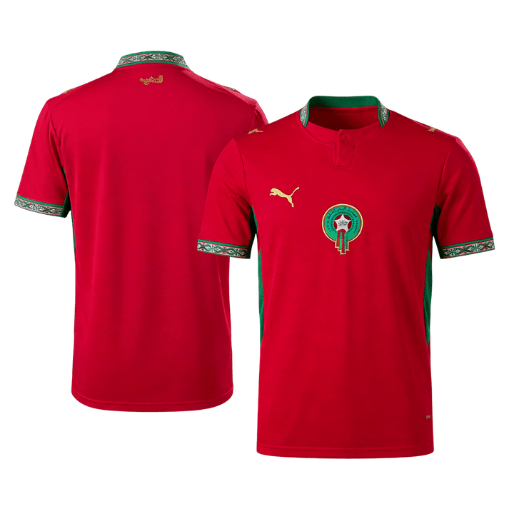 MAILLOT MAROC DOMICILE COUPE DU MONDE 2026