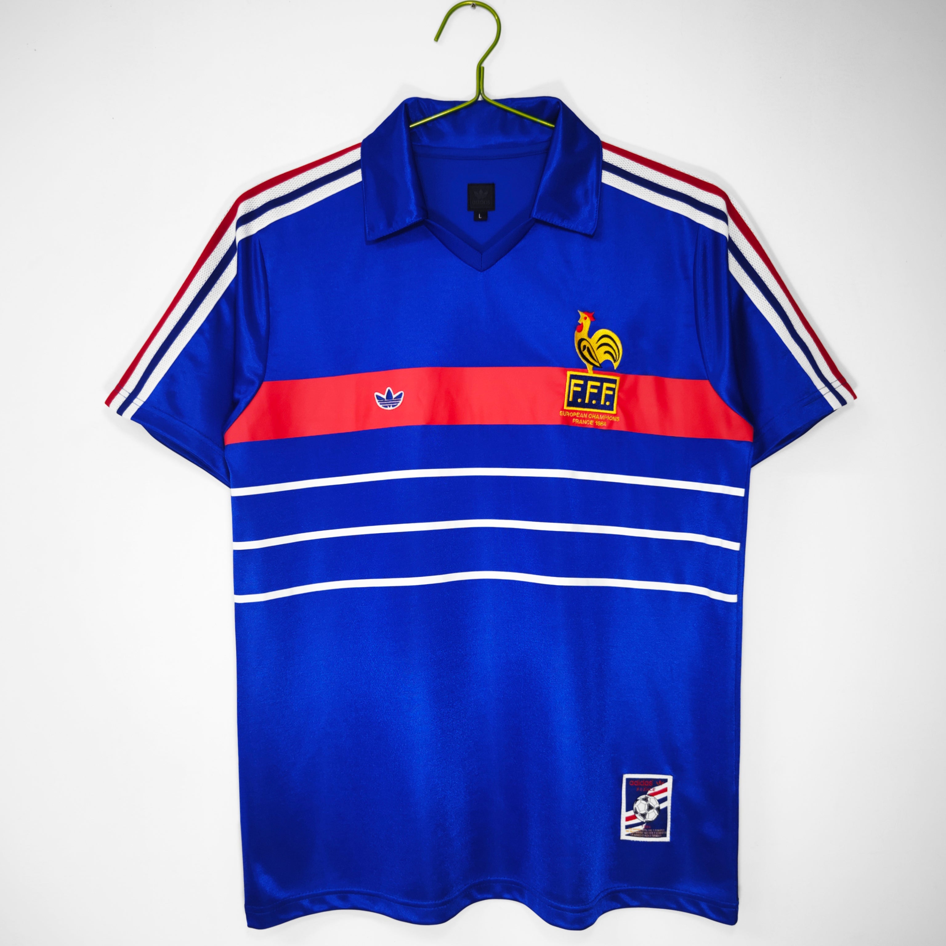 MAILLOT RETRO FRANCE DOMICILE 1984/1985