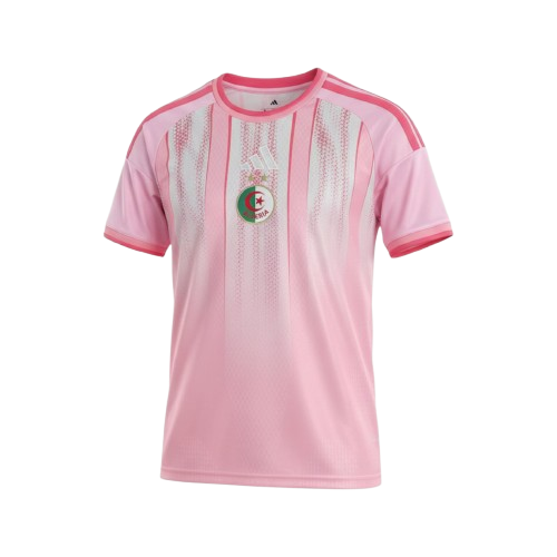 MAILLOT ALGÉRIE ÉDITION SPÉCIALE 2026 ROSE BLANC
