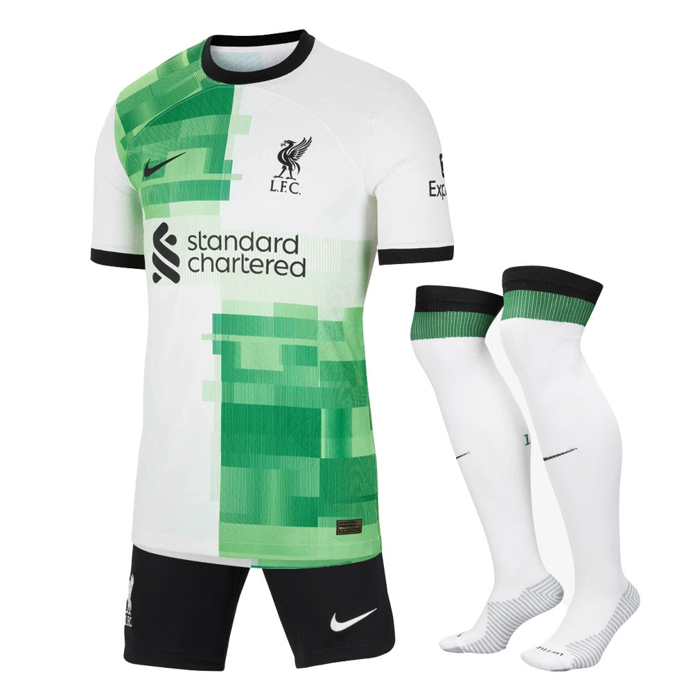 KITS ENFANT/JUNIOR LIVERPOOL EXTERIEUR 2023/2024