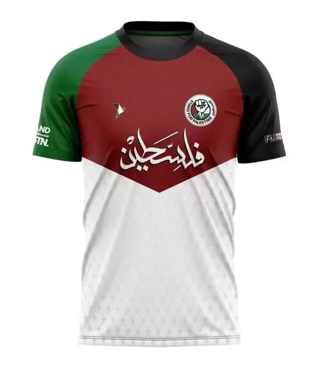 MAILLOT CARITATIF PALESTINE BLANC