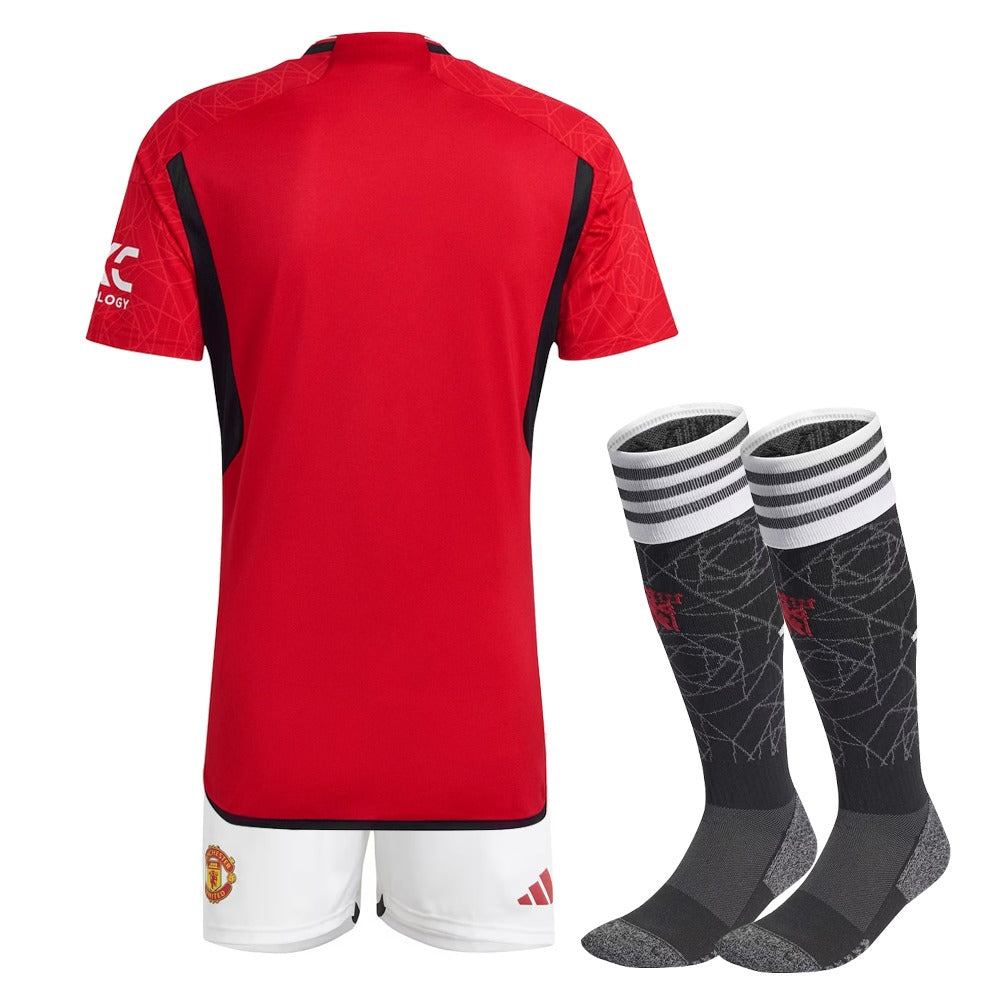 KITS ENFANT/JUNIOR MANCHESTER UNITED DOMICILE 2023/2024