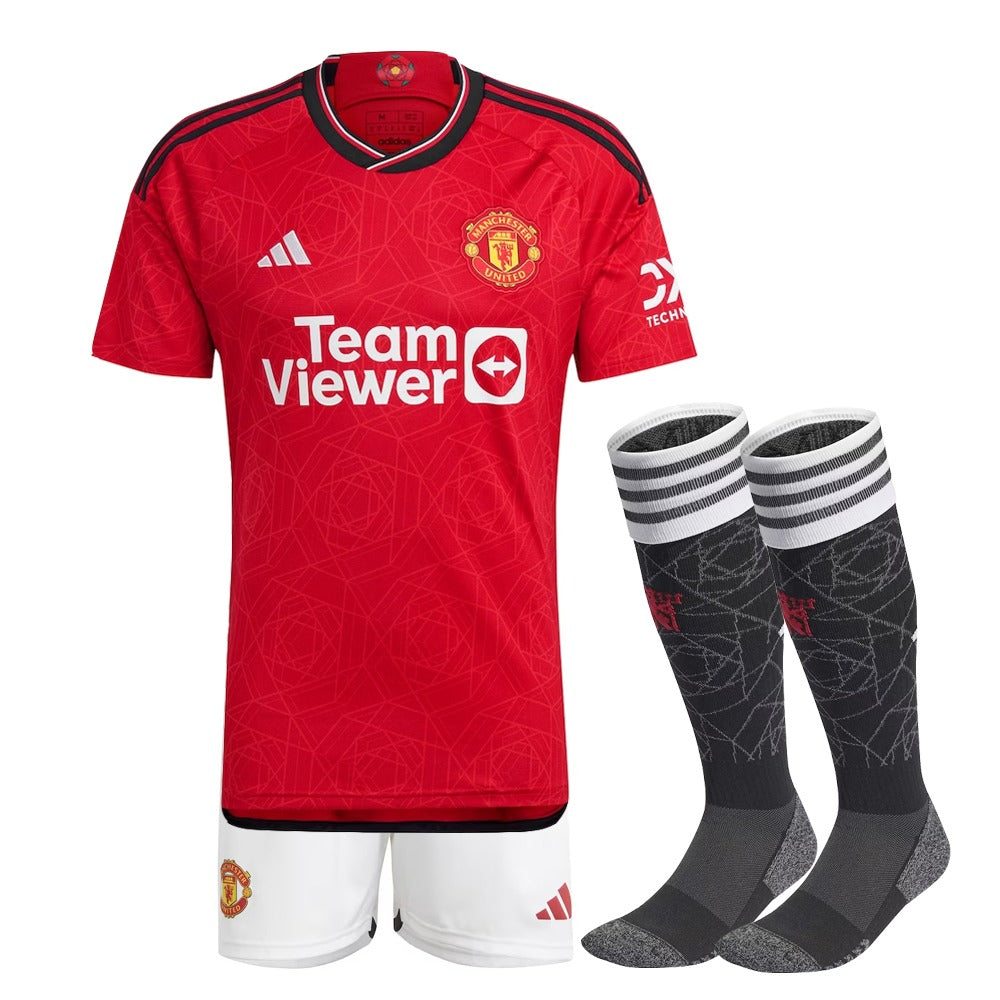 KITS ENFANT/JUNIOR MANCHESTER UNITED DOMICILE 2023/2024