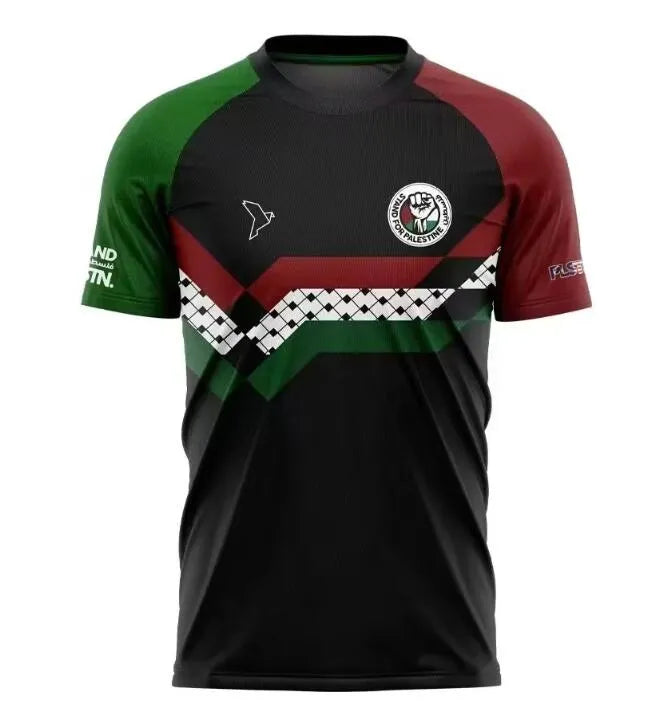 MAILLOT CARITATIF PALESTINE NOIR