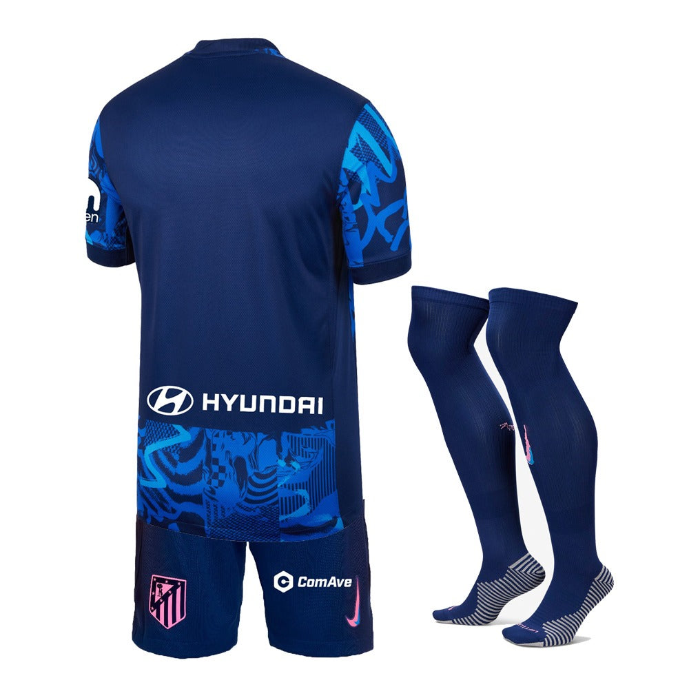 KITS ENFANT/ JUNIOR ATLETICO MADRID THIRD 2024/2025