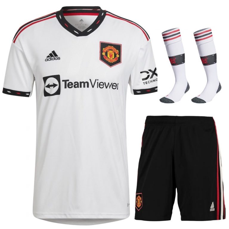 MAILLOT ENFANT/JUNIOR MANCHESTER UNITED EXTERIEUR 2022/2023